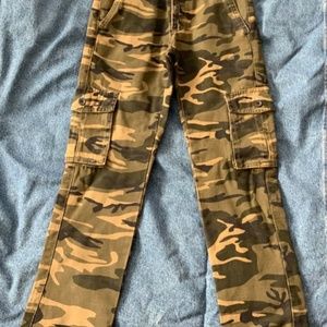 Shaun White SKINNY Boy  Camo Jeans Size 8 Pants